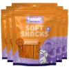 5x Braaaf Reepjes Hondensnack Kip 85 gr