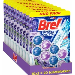 10x Bref Toiletblok Lavender 2 stuks