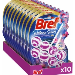 10x Bref Toiletblok Wellness Scents Harmony 2 stuks