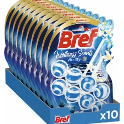 10x Bref Toiletblok Wellness Scents Vitality 2 stuks