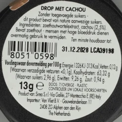 3x Cachou Keelpastilles Pure Drop Naturel