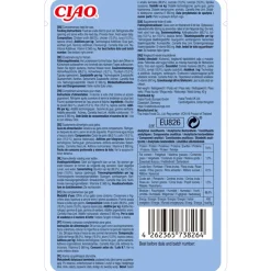 12x Ciao Broth Kattensnack Chicken & Tuna 40 gr