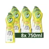 8x Cif Schuurmiddel Cream Citroen 750 ml