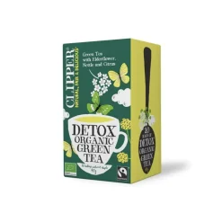 3x Clipper Thee Detox Green Tea 20 stuks