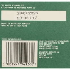 3x Clipper Thee Detox Green Tea 20 stuks