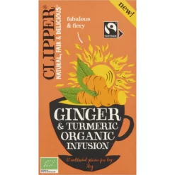 3x Clipper Thee Ginger & Tumeric 20 stuks