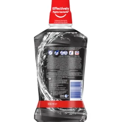 6x Colgate Mondwater Plax White + Charcoal 500 ml