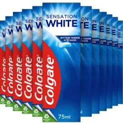 12x Colgate Tandpasta Sensation White 75 ml