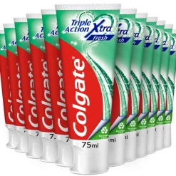 12x Colgate Tandpasta Triple Action Extra Fresh 75 ml