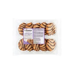 3x Consenza Kokosmacronen Choco 400 gr