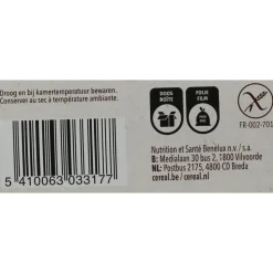 8x Céréal Brownies Chocolade en Hazelnoot 150 gr