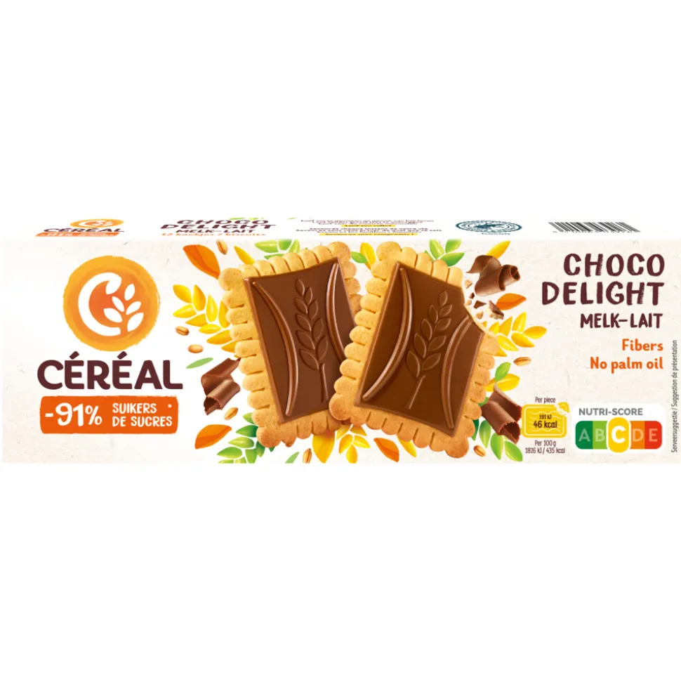 6x Céréal Chocokoek Delight Melk 126 gr