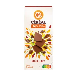 3x Céréal Chocoladetablet Melk 80 gr