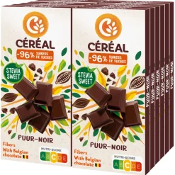 12x Céréal Chocoladetablet Puur 85 gr
