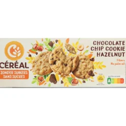 12x Céréal Chocolate Chip Cookie Hazelnoot 130 gr