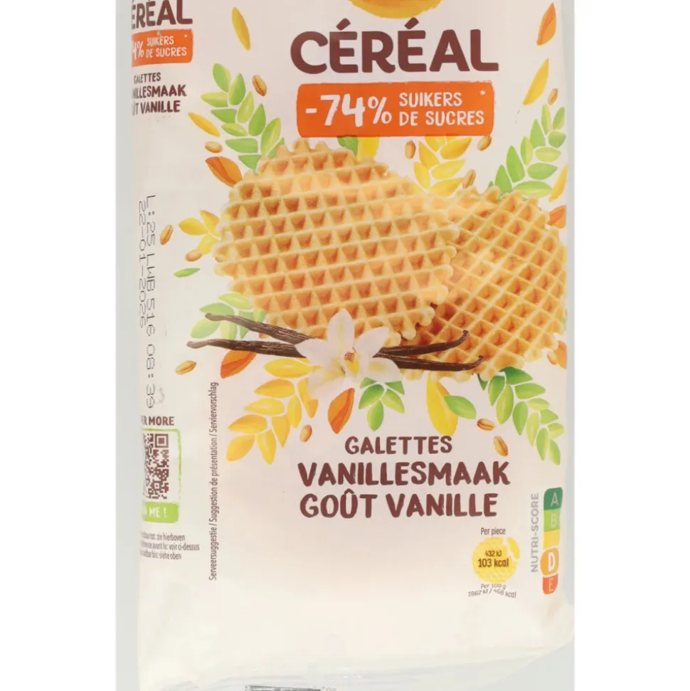 3x Céréal Galettes Vanillesmaak 175 gr
