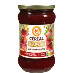 3x Céréal Jam Aardbeien 320 gr