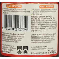 3x Céréal Jam Aardbeien 270 gr