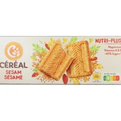 3x Céréal Koekjes Sesam 230 gr