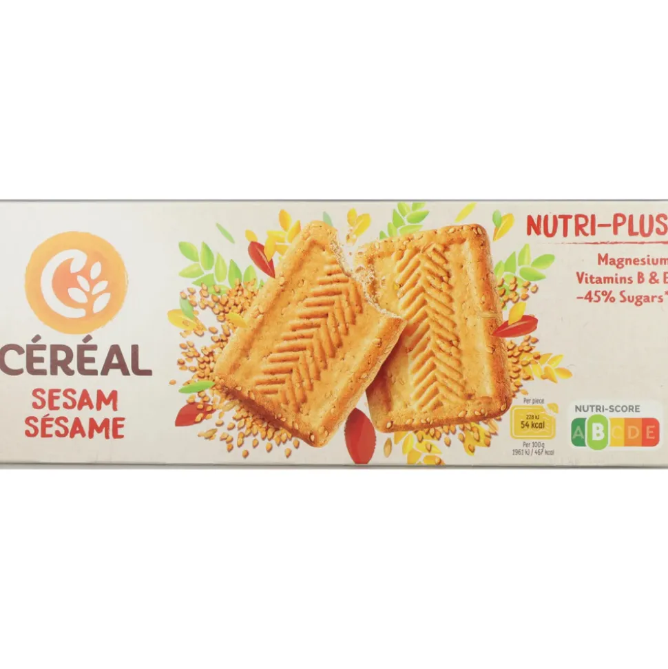 3x Céréal Koekjes Sesam 230 gr