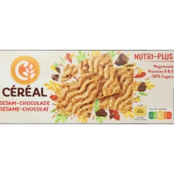 12x Céréal Koekjes Sesam Chocolade 200 gr