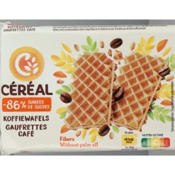 3x Céréal Koffiewafels 90 gr