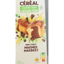 3x Céréal Mini Cakes Marmer Glutenvrij en Lactosevrij 200 gr