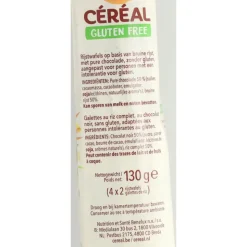 3x Céréal Rijstwafel Pure Chocolade 130 gr