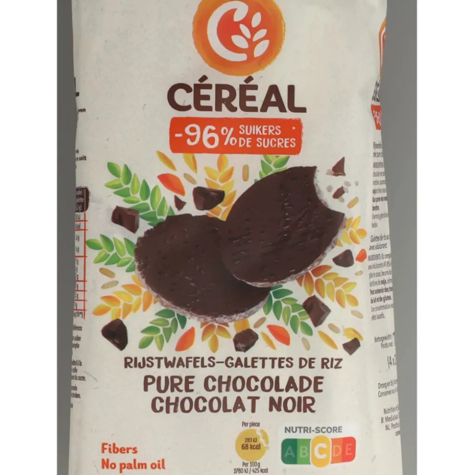 3x Céréal Rijstwafels Puur 130 gr