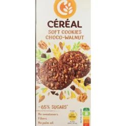 12x Céréal Soft Cookies Choco-Walnut 138 gr