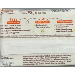12x Céréal Vanillewafels 90 gr