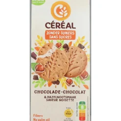 3x Céréal Zandkoek Hazelnoot Chocolade 132 gr