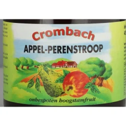 3x Crombach Appel Perenstroop 450 gr