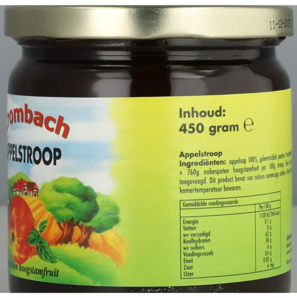 3x Crombach Appelstroop 450 gr