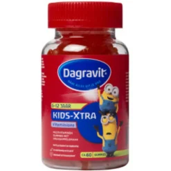 2x Dagravit Kids-Xtra Vitaminions Multivitaminen 6-12 jaar 60 gummies