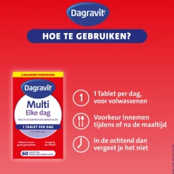 2x Dagravit Multi Elke Dag 60 tabletten