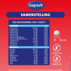 2x Dagravit Multi Elke Dag 60 tabletten