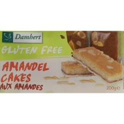 3x Damhert Amandelgebak Glutenvrij 200 gr