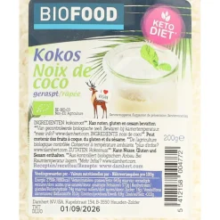 3x Damhert Biofood Kokos Graspt Biologisch 200 gr