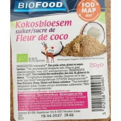 3x Damhert Biofood Kokosbloesem Suiker Biologisch 250 gr