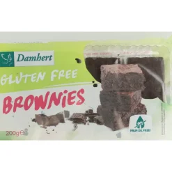 3x Damhert Brownies Glutenvrij 200 gr