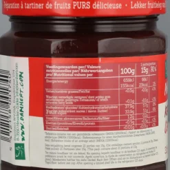 3x Damhert Puur Fruit Confiture Kersen 315 gr