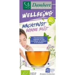 3x Damhert Wellbeing Thee Goede Nachtrust 20 stuks