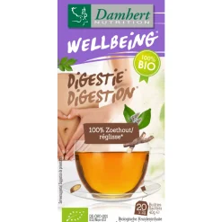3x Damhert Wellbeing Thee Zoethout 20 stuks