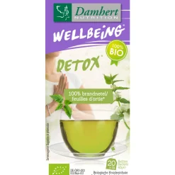 3x Damhert Wellbeing Thee Brandnetel 20 stuks