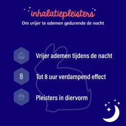 3x Dampo Inhalatiepleisters 6 sachets