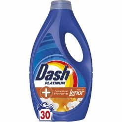 4x Dash Vloeibaar Wasmiddel Amber & Orchidee 30 Wasbeurten 1350 ml