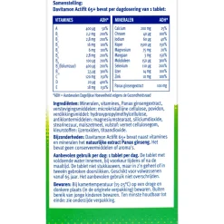 2x Davitamon Actifit 65+ 70 tabletten