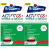 2x Davitamon Actifit 65+ Omega-3 Visolie 80 capsules