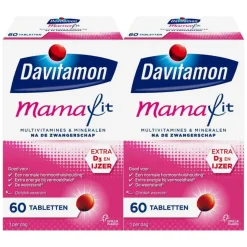 2x Davitamon Compleet Mama Fit 60 tabletten